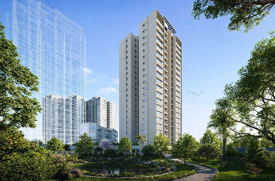 Godrej Azure Padur - Elevation