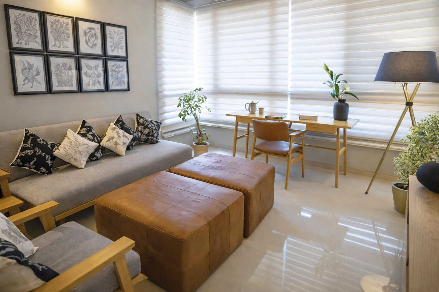 Godrej Azure Padur - Living Room
