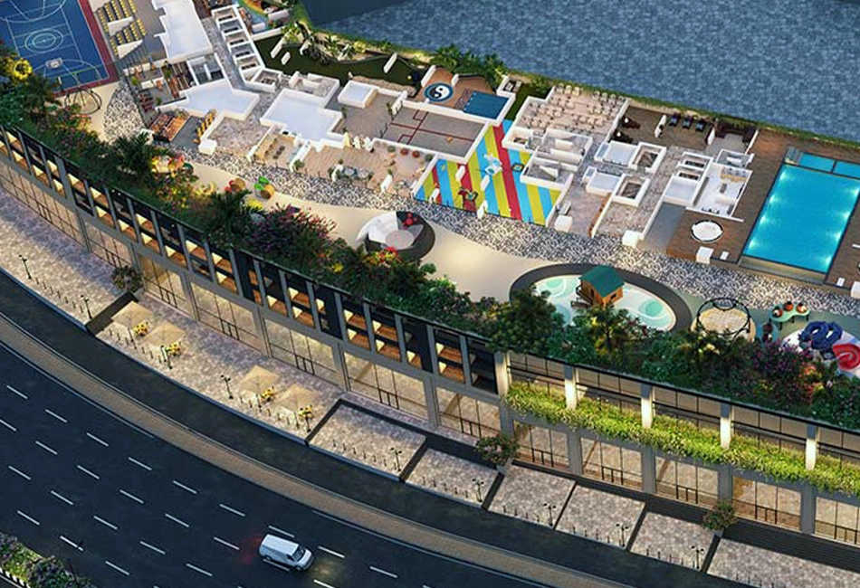 Vihang Zero Mile City Ghodbunder Road - Project Front View 2