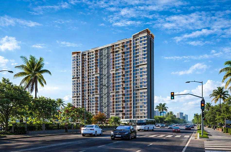 Ajmera Boulevard Malad - Elevation
