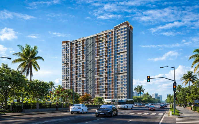 Ajmera Boulevard Malad - Elevation
