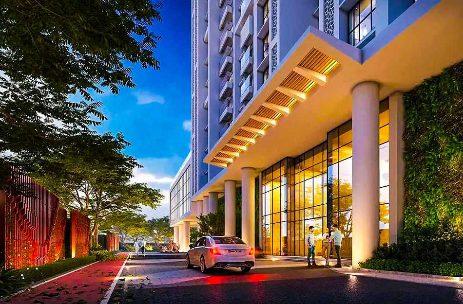 Kalpataru Eternia Kolshet Road - Project Entrance View