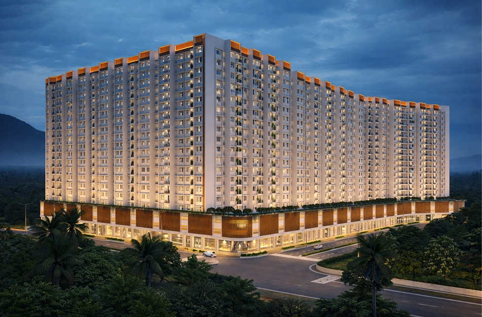 Olive Boulevard Panvel - Elevation 2