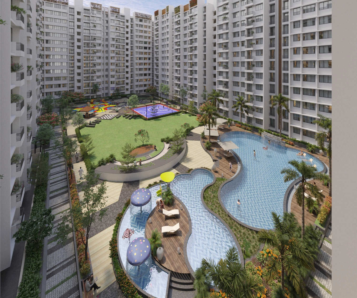 Olive Boulevard Panvel - Swimming Pool 2