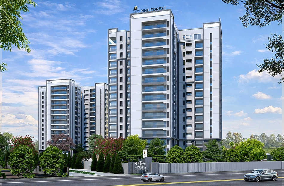 Prestige Pine Forest Whitefield - Elevation