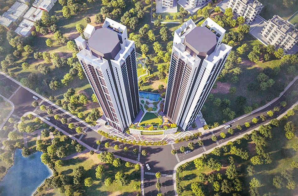 Kalpataru Primera Kolshet Road - Elevation 4
