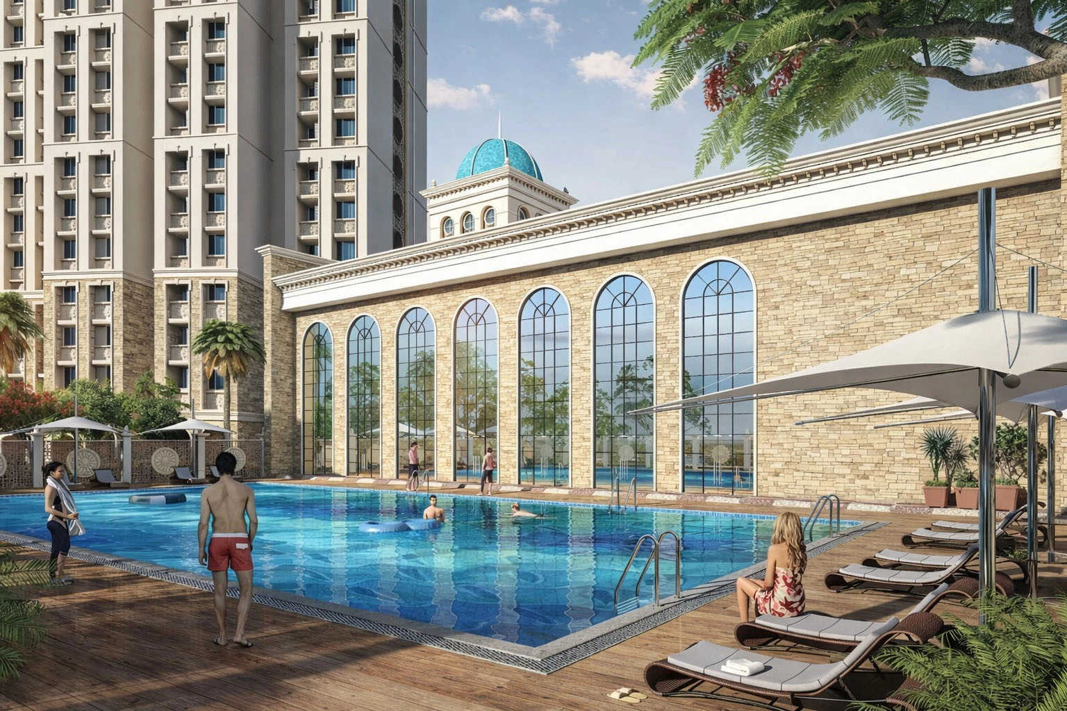 Arihant Adarsh Sports City Taloja - Swimming Pool