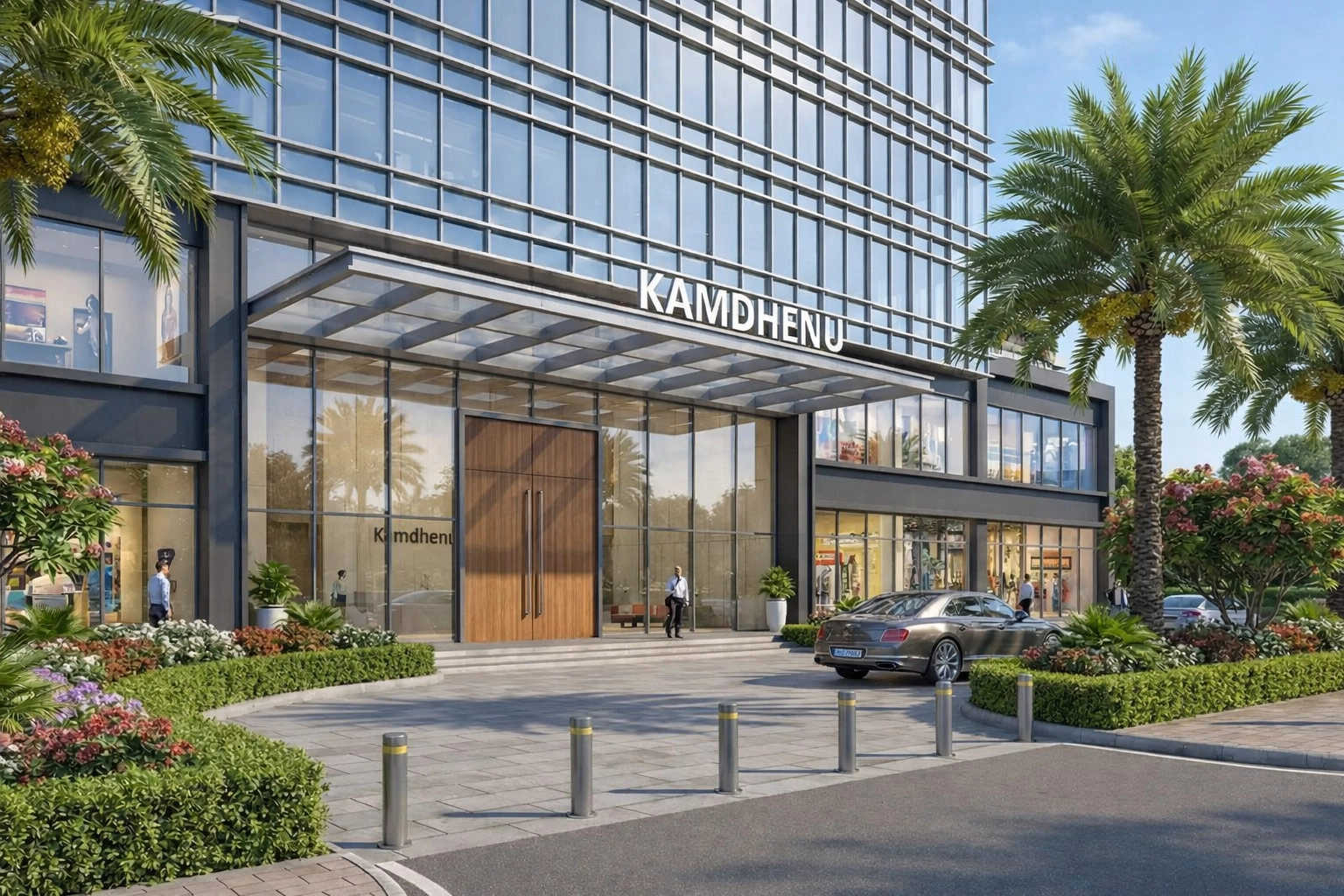 Kamdhenu Conquest Vashi - Entrance