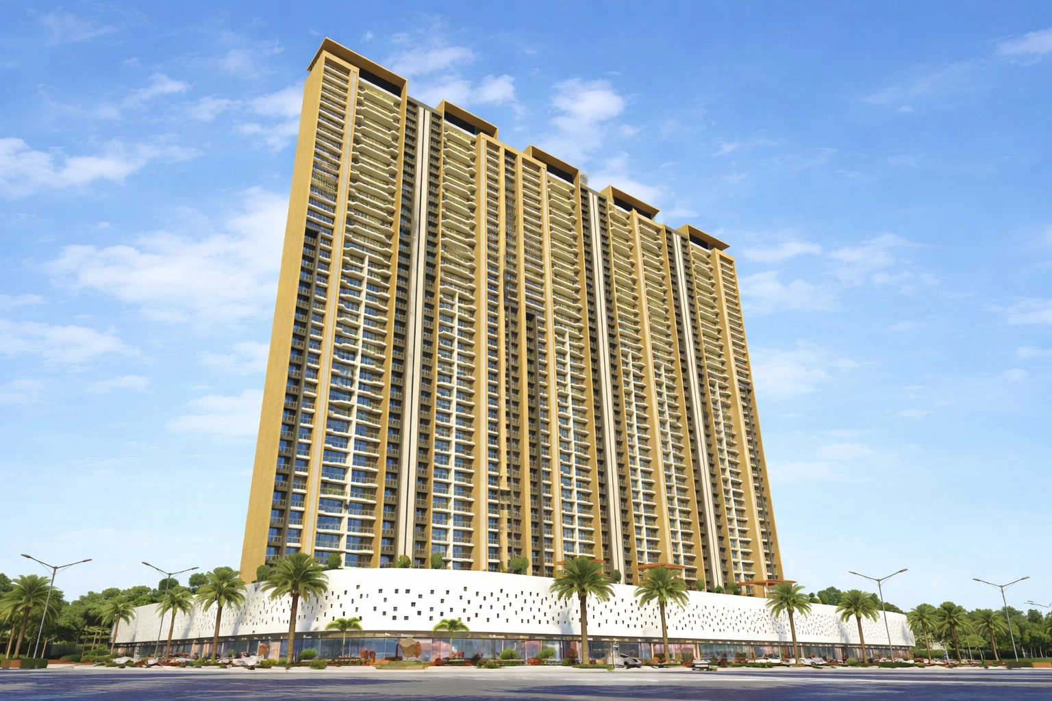 Satyam Imperial Heights Ghansoli - Elevation 2