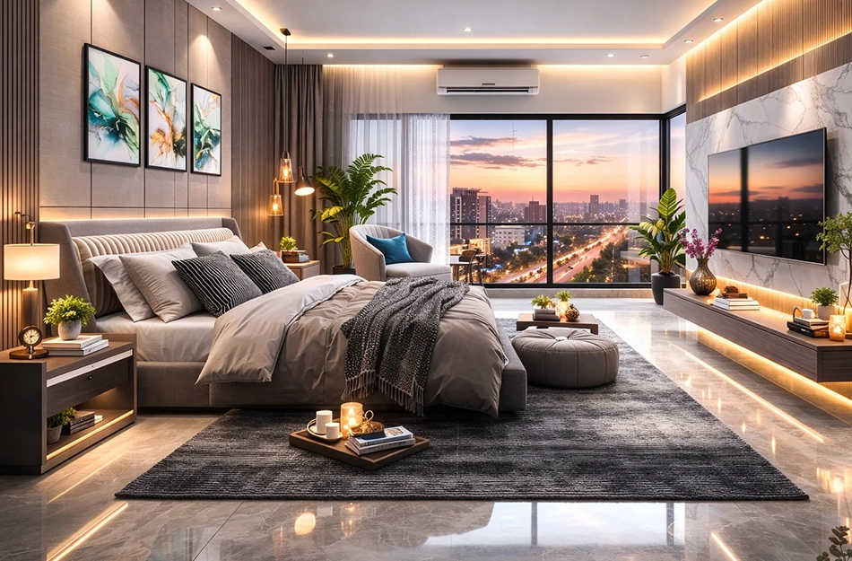Platinum Avenue Khar - Bedroom