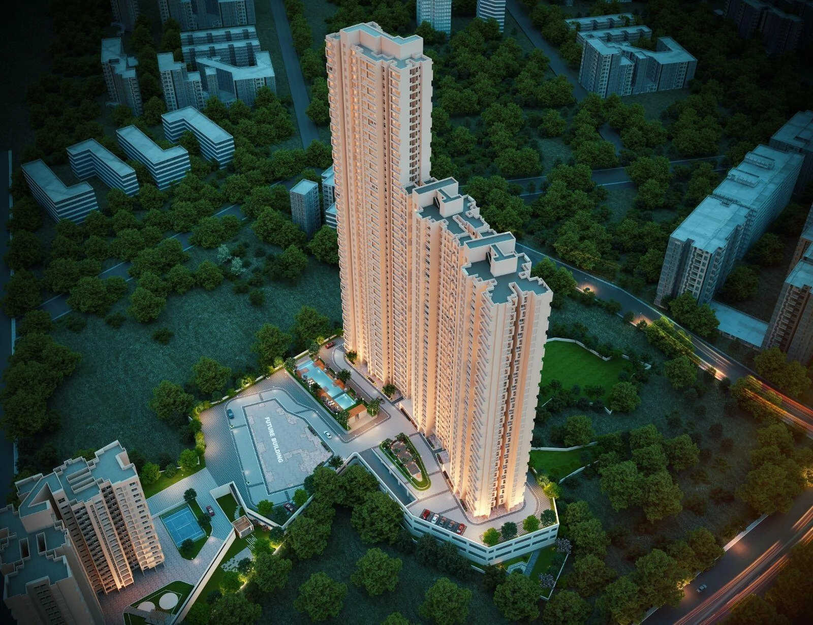 Puraniks Mirai Ghodbunder Road - Elevation 2