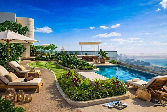 Rustomjee Aden Bandra - Pool