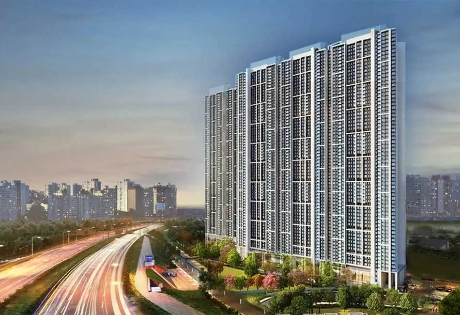 L & T Evara Heights Majiwada - Elevation 4