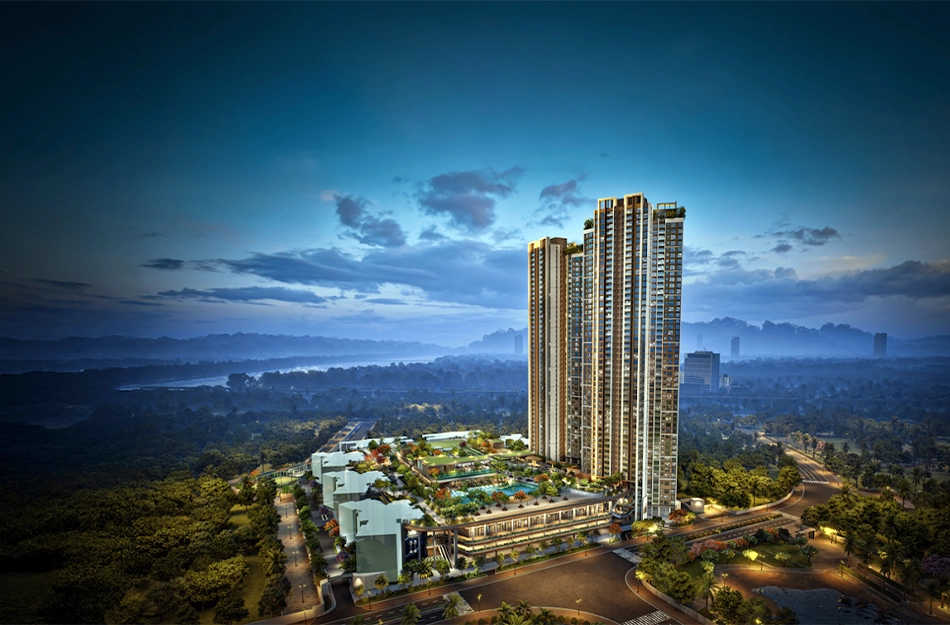 Kalpataru Park City Kolshet Road - Elevation 2