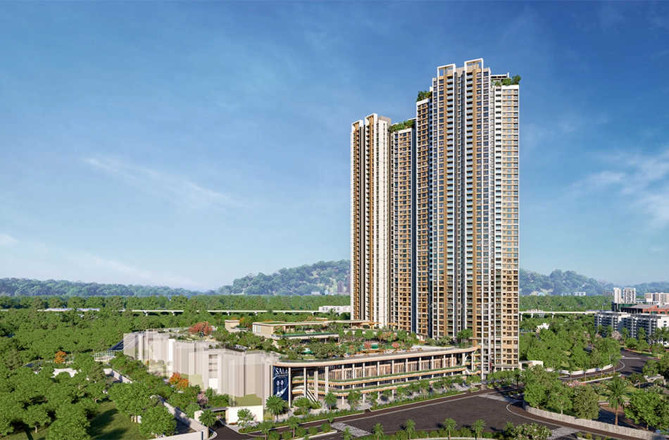 Kalpataru Park City Kolshet Road - Elevation