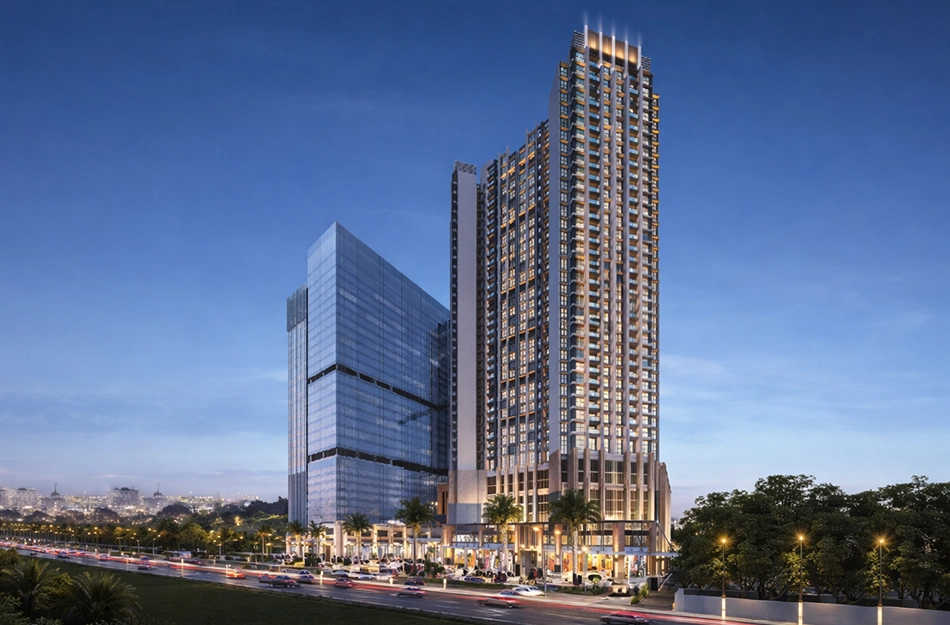 Delta Tricity Aveon City Rabale - Elevation