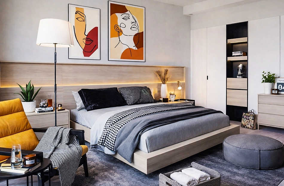 Kalpataru Vivant Andheri - Bedroom
