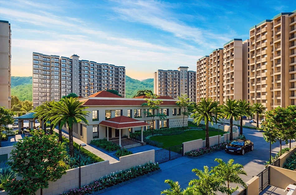 Lodha Bella Vista Pokhran Road 2 - Project Entrance View