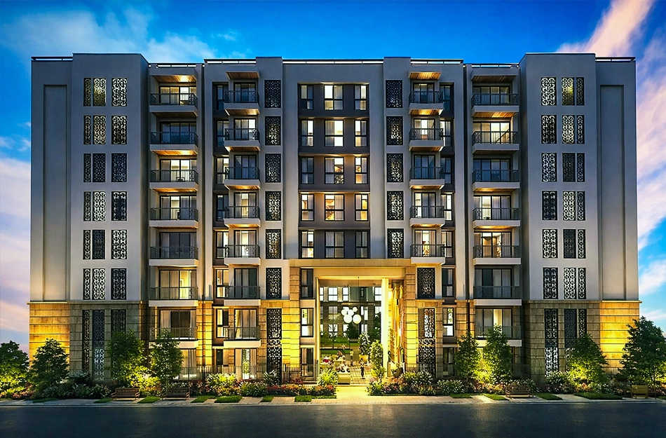 Lodha Sterling Kolshet Road - Elevation