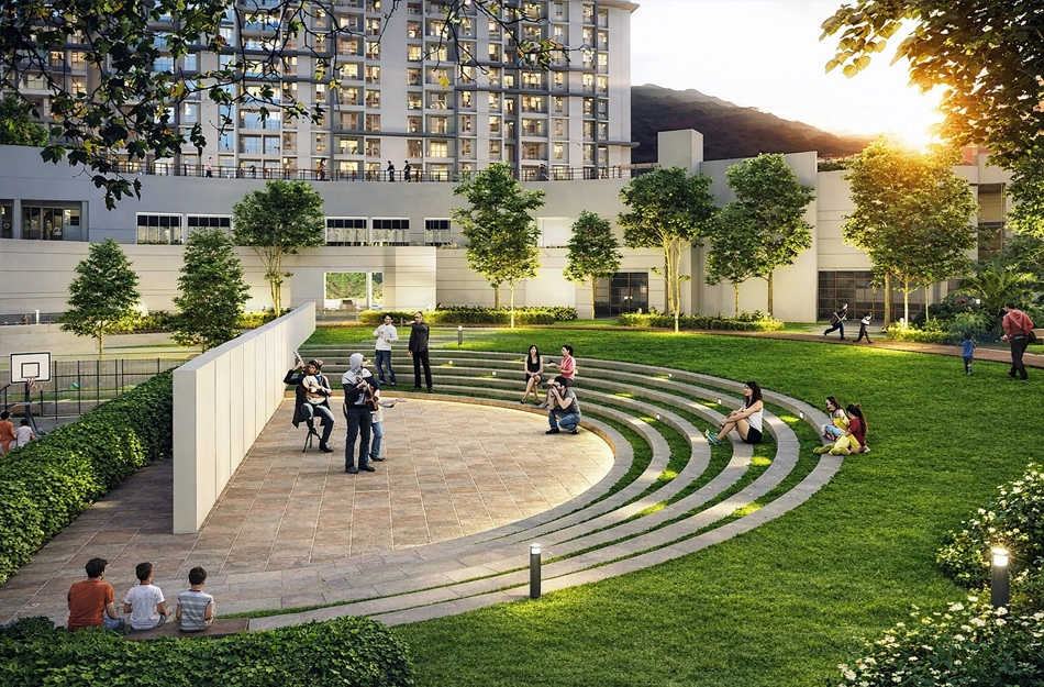Godrej Emerald Ghodbunder Road - Outdoor Space 2