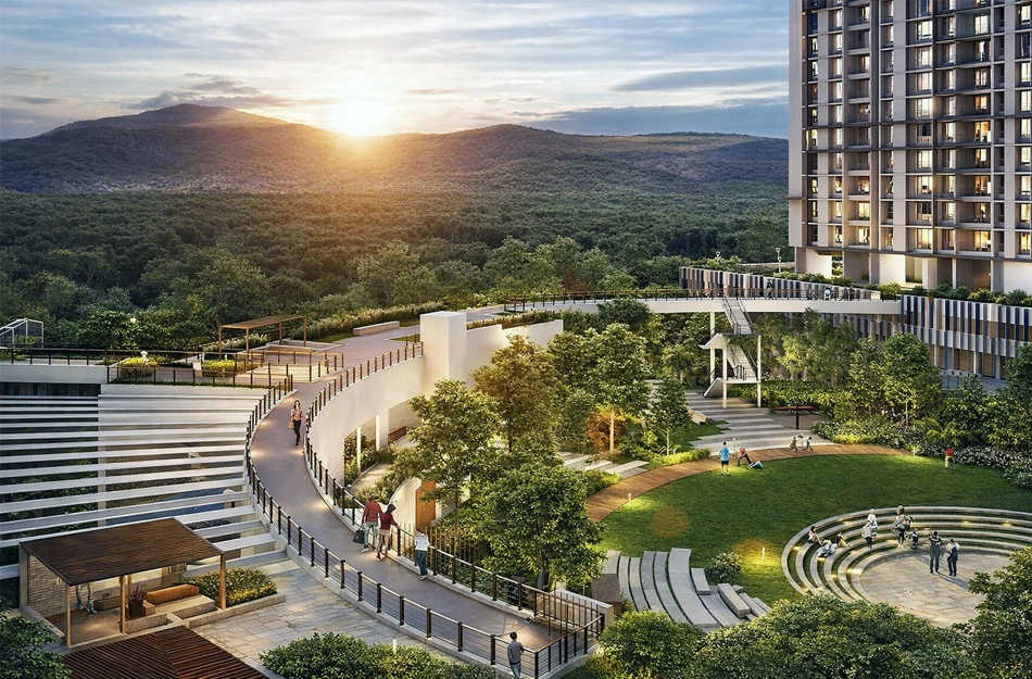 Godrej Emerald Ghodbunder Road - Outdoor Space 3
