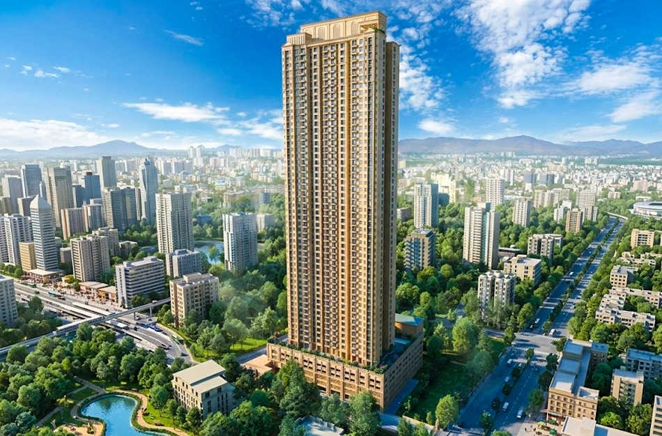 Hiranandani Belicia Panch Pakhadi - Elevation