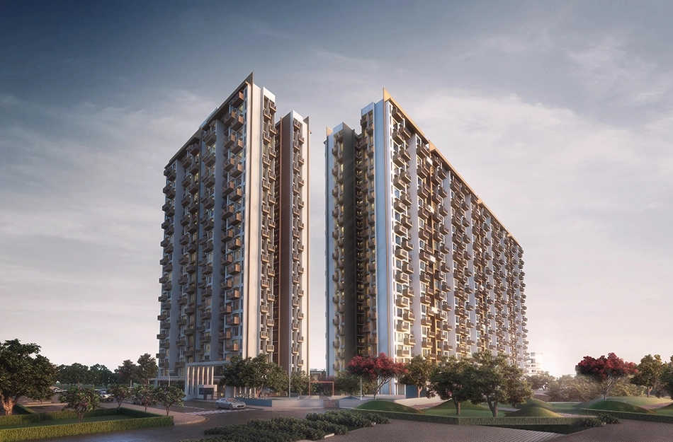 Godrej The Rivergreens Manjri - Elevation