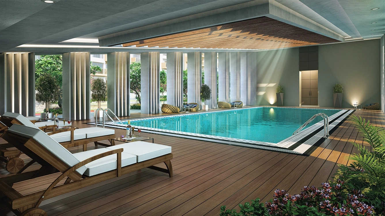 Godrej The Rivergreens Manjri - Swimming Pool