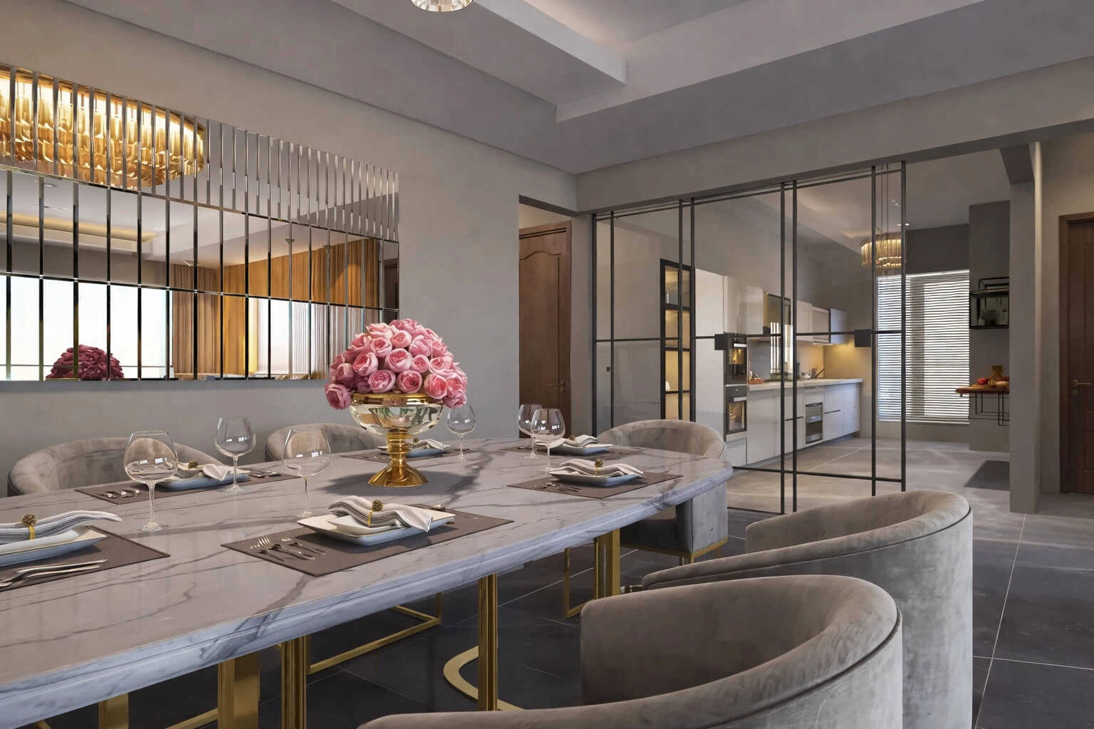 Tridhaatu Aranya Chembur - Living Room