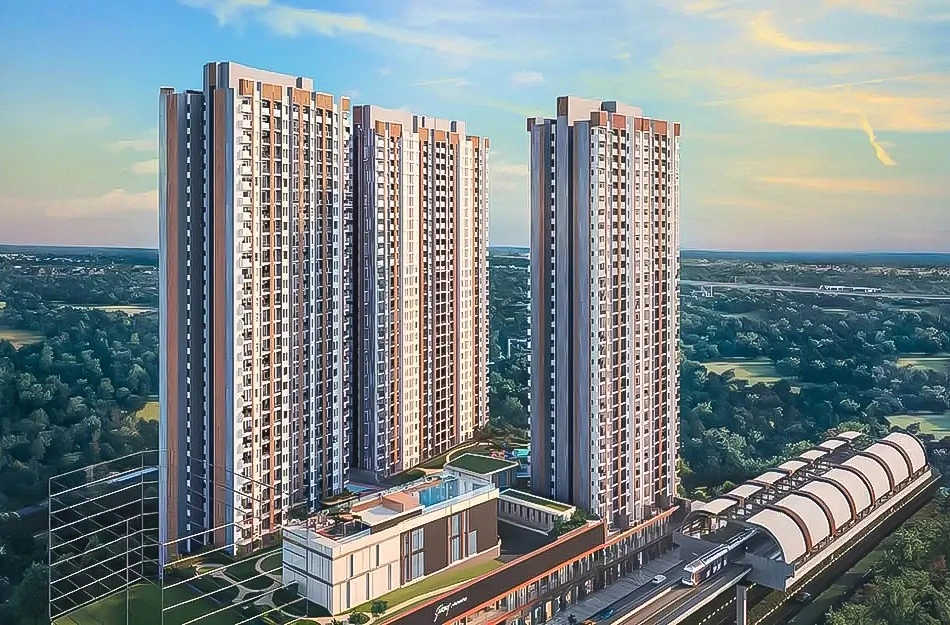 Godrej Emerald Waters Pimpri Chinchwad - Elevation