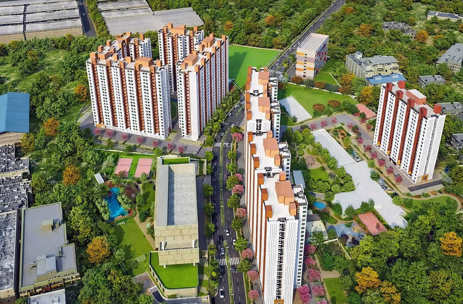 Dosti Willow Balkum - Elevation 2
