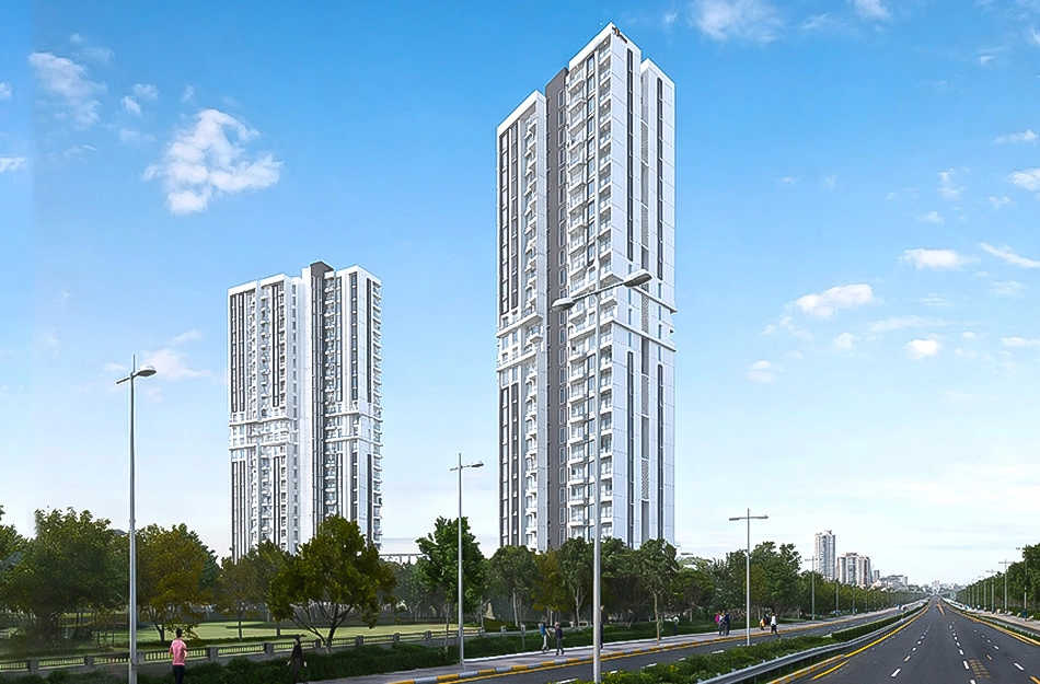 Kumar Prospera HBR Layout - Elevation 2