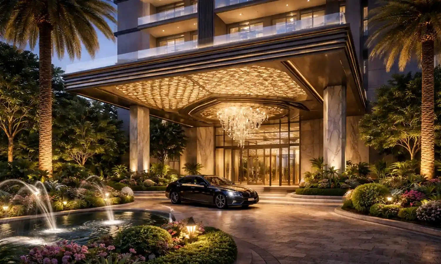 Today Willow Park Ulwe - Project Entrance View