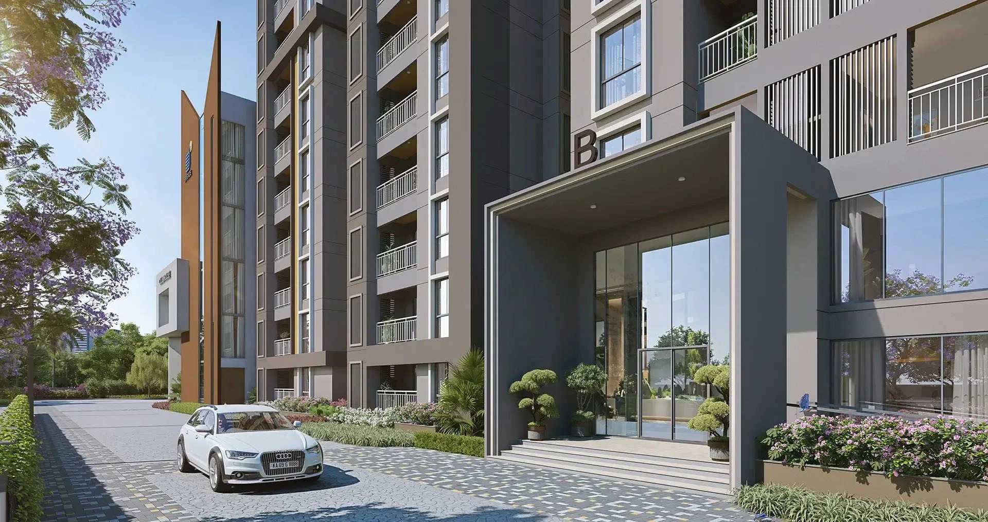Brigade Citrine Nimbekayipura - Project Entrance View