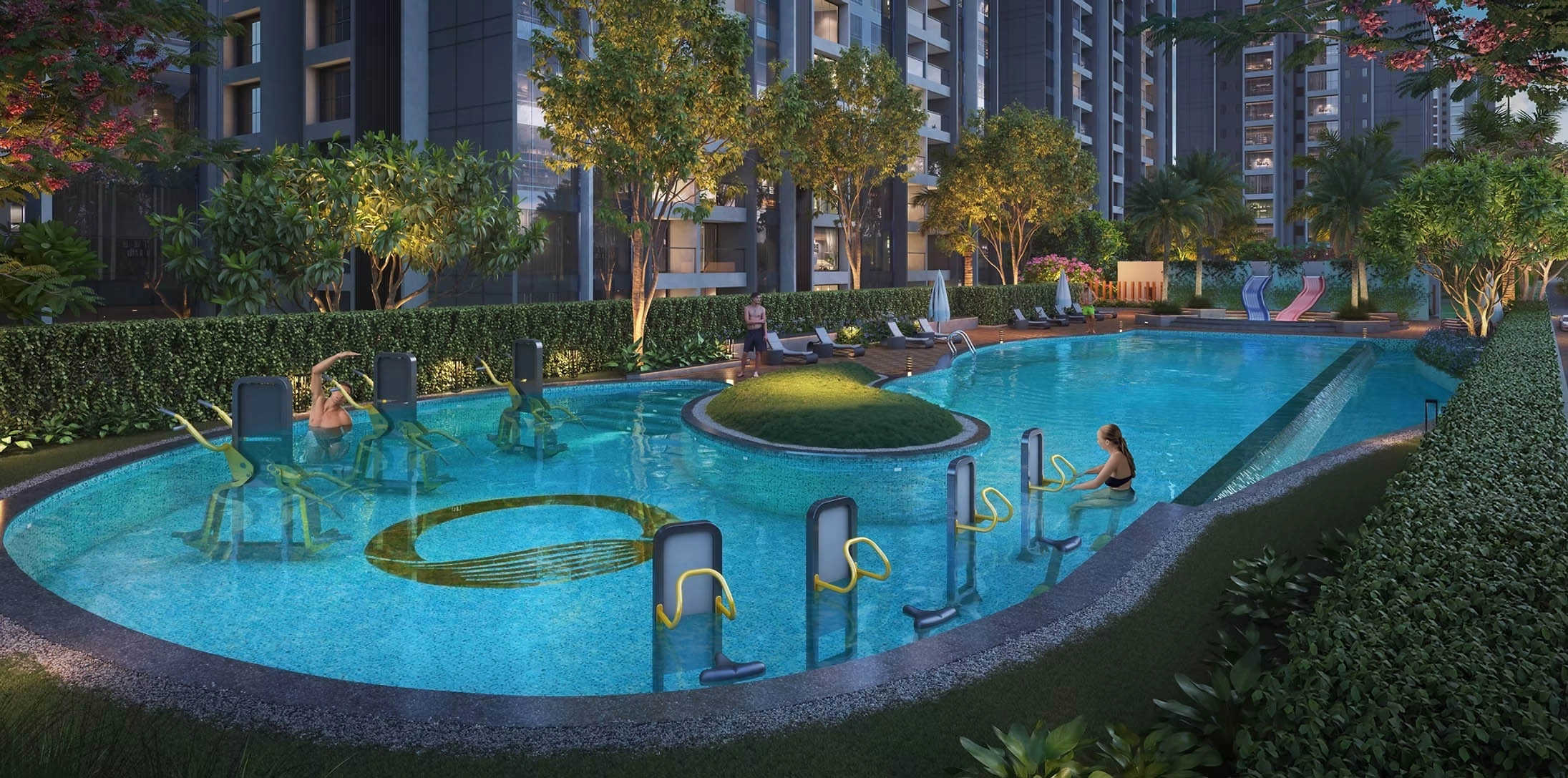 Pristine O2 World Kharadi - Swimming Pool