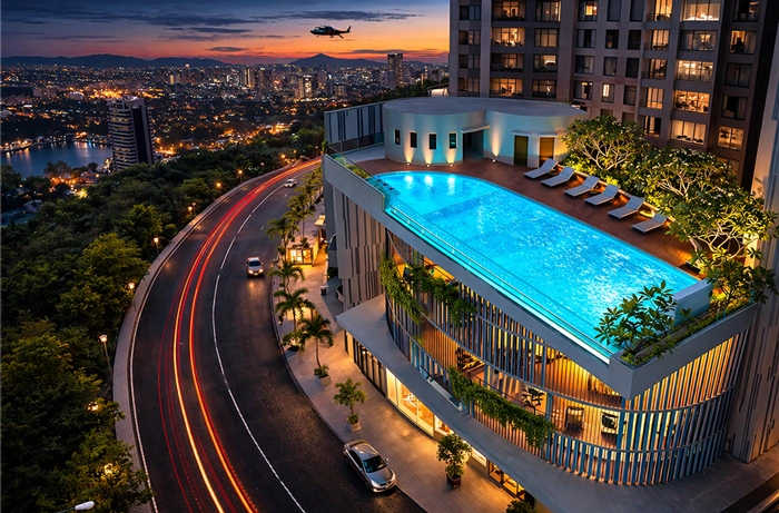JP Infra Parkway Andheri - Swimming Pool