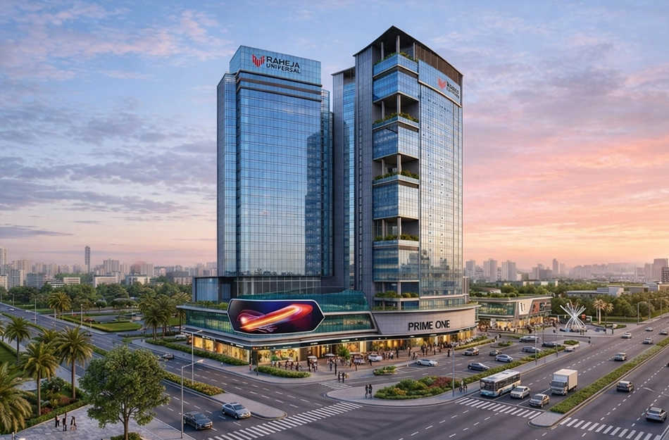 Raheja District Juinagar - Elevation