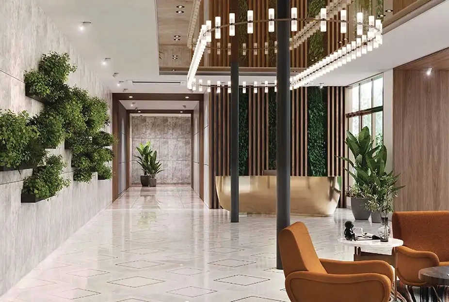 Lodha Mirabelle Sinthan - Tower Entrance Lobby