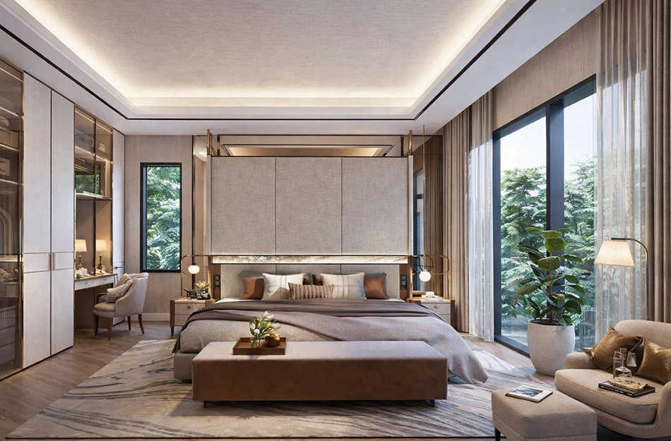 Rustomjee Crescent Bandra - Bedroom