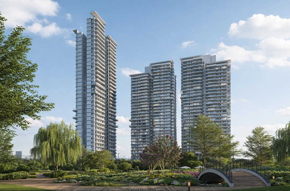 Emaar Serenity Hills Sector 86 Gurgaon - Elevation