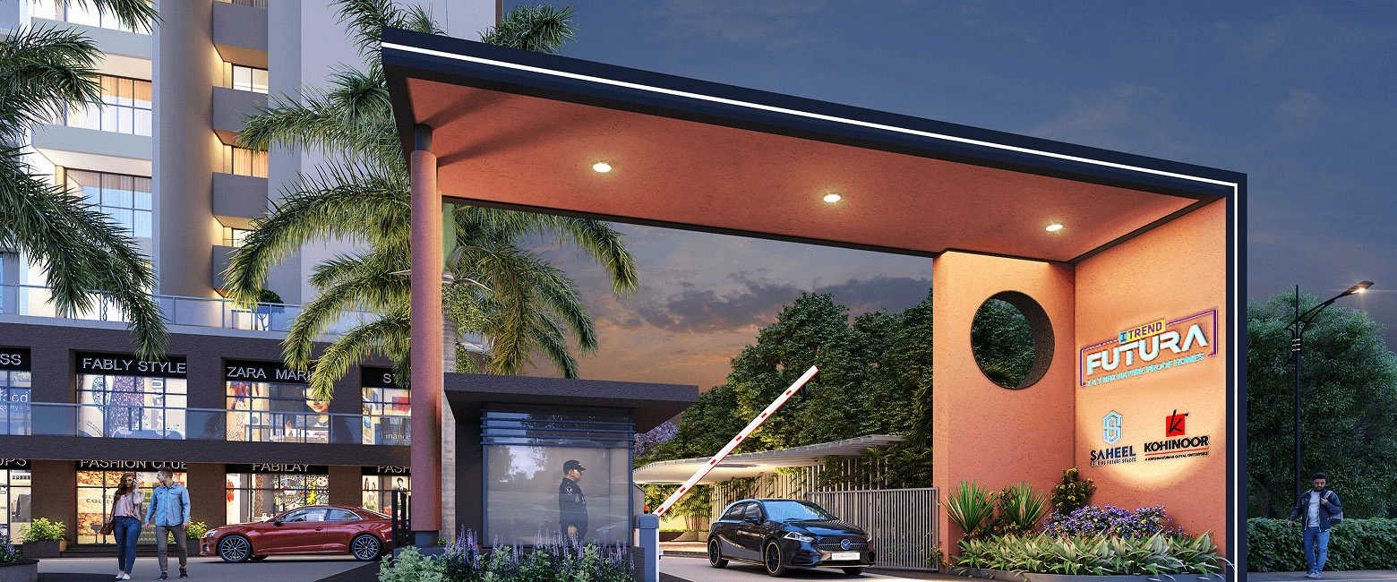Saheel Itrend Futura Baner - Project Entrance View 2