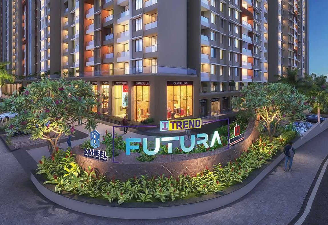 Saheel Itrend Futura Baner - Project Entrance View