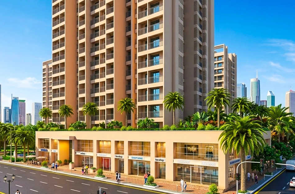 Puraniks Grand Central Pokhran Road 1 - Elevation 4