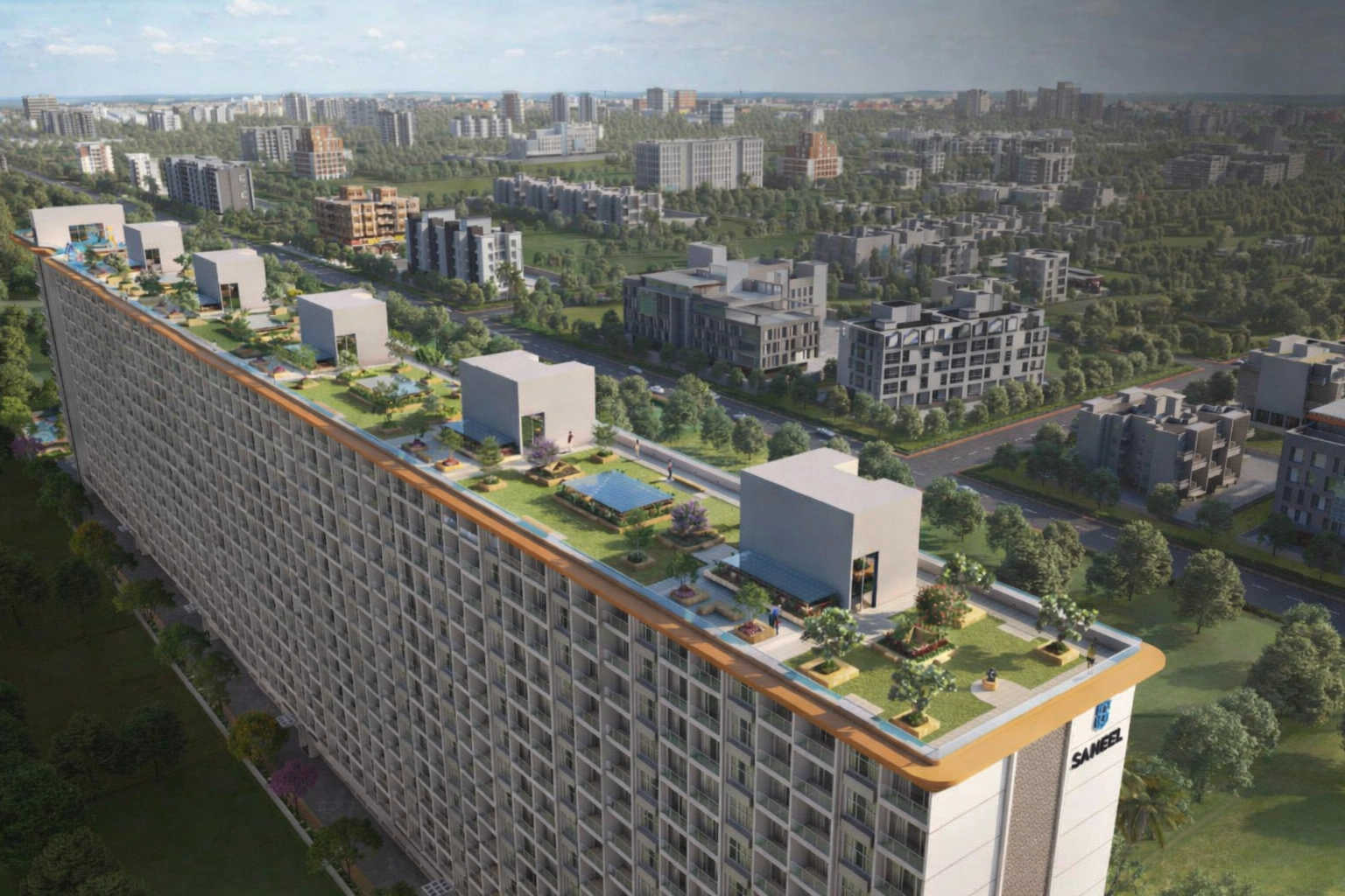 Saheel Itrend Vesta Tathawade - Elevation 3
