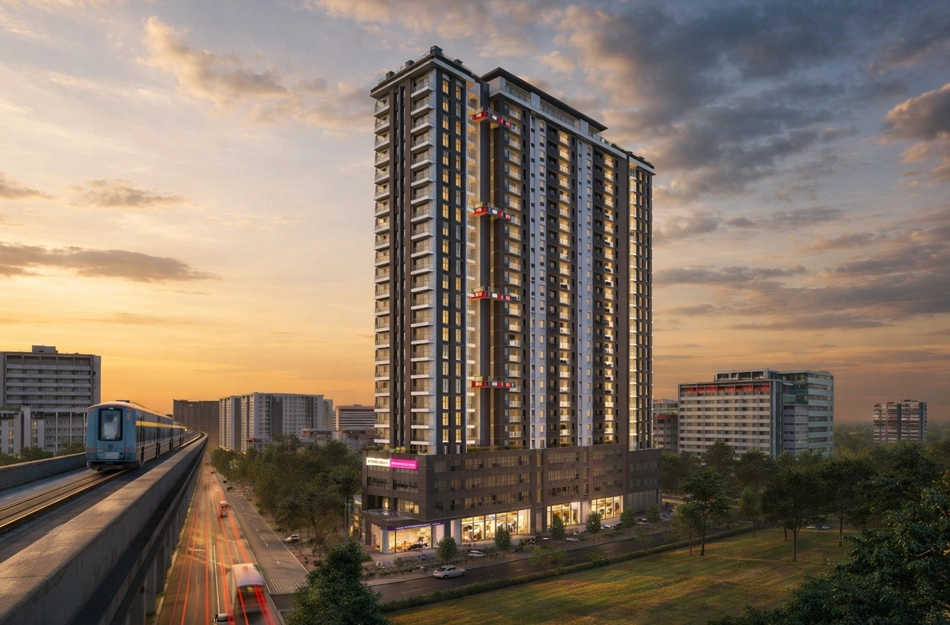 Saheel Itrend Vesta Tathawade - Elevation 2