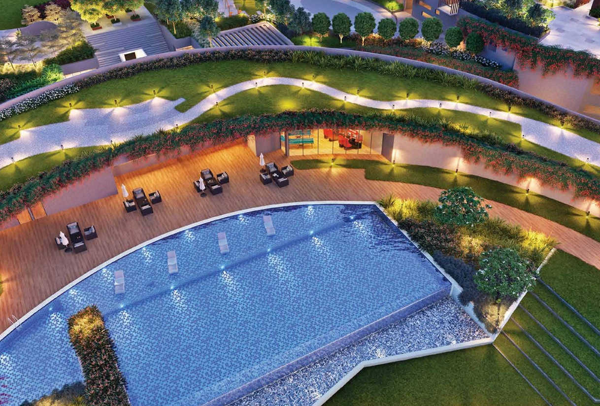 Shapoorji Pallonji Sensorium Hinjewadi - Swimming Pool