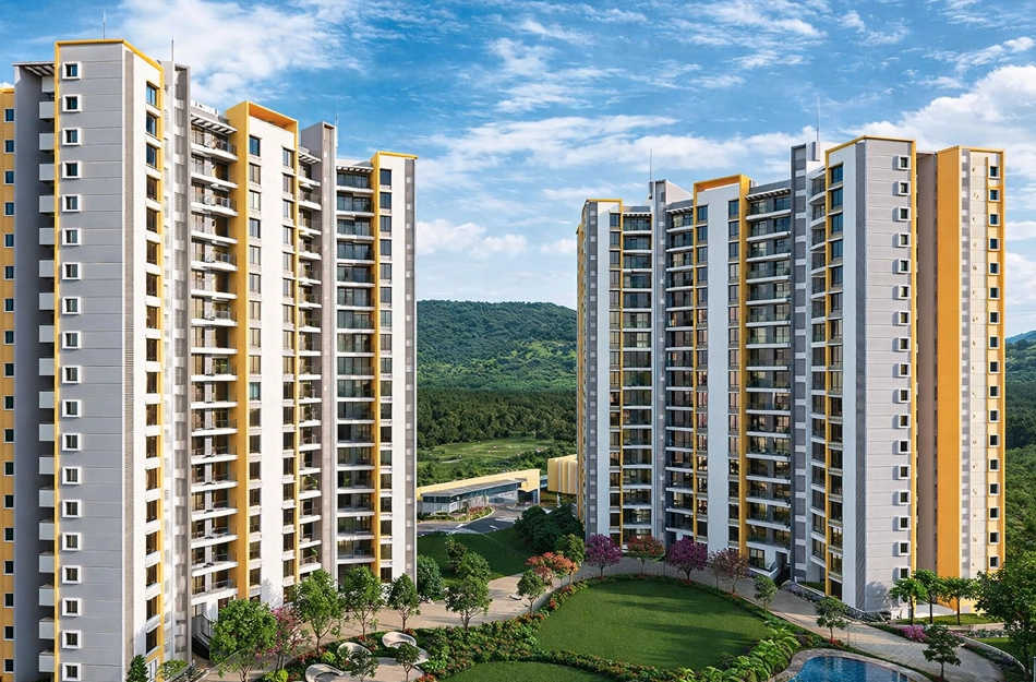 Shapoorji Pallonji Sensorium Hinjewadi - Elevation
