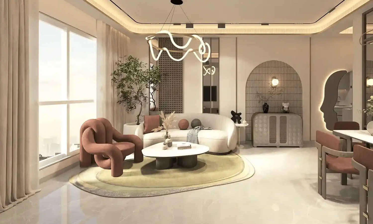 Raymond The Address By GS Sion - Living Room