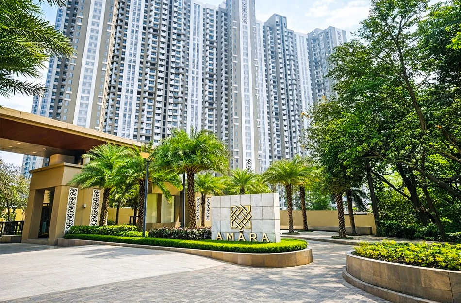 Lodha Amara Kolshet Road - Project Entrance View