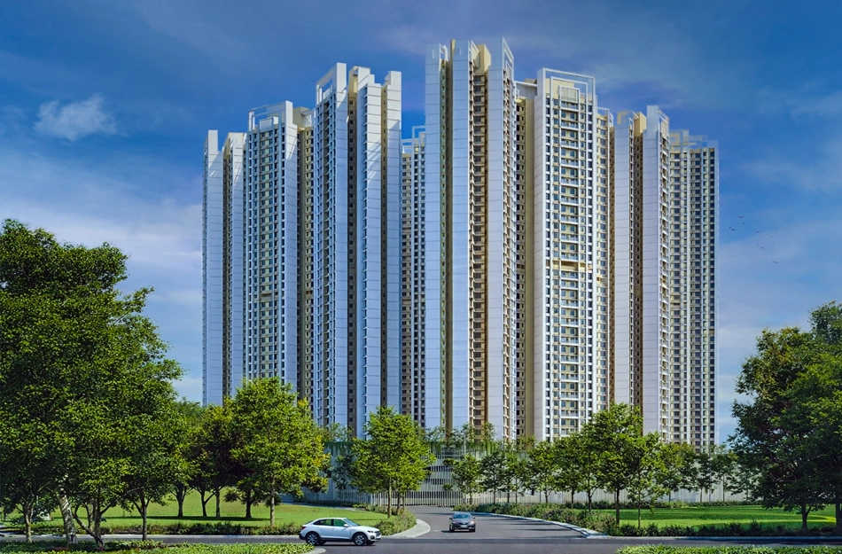 Raunak Maximum City Ghodbunder Road - Elevation